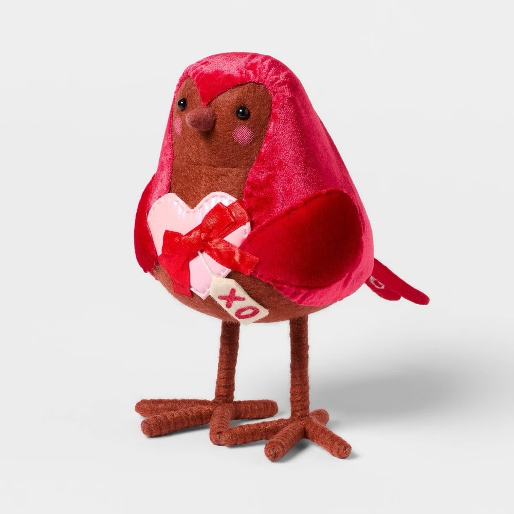 Spritz Featherly Friends BOXTER Valentines Chocolate Box Target Bird Decor NWT